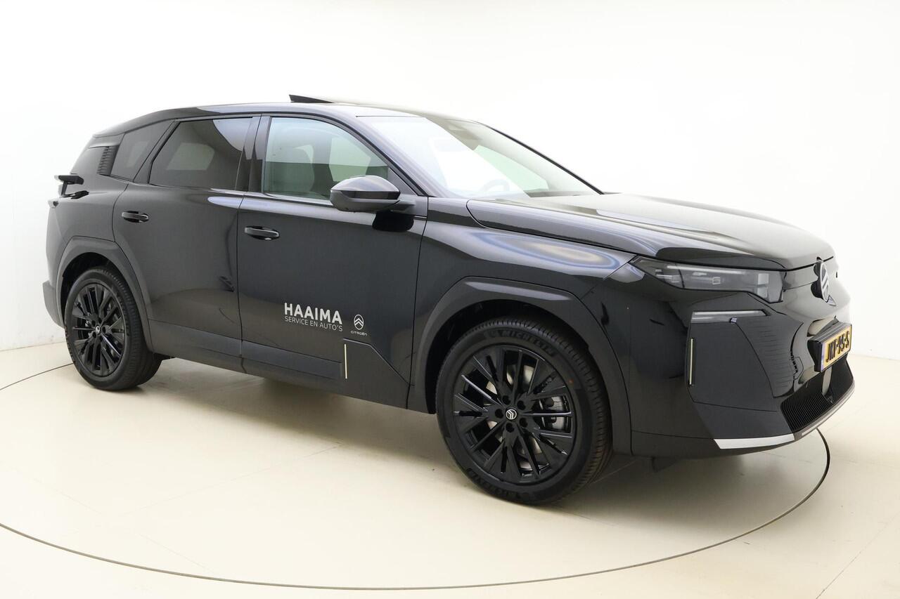 Citroen C5 Aircross Max 210pk Comfort Range 73 kWh | 100% Elektrisch | 3 fase 11kWh of 160kWh opladen | 20" lichtmetalen velgen 'Obsidian' | Panoramisch schuif-kanteldak | Ambiance Hype Grey | Warmtepomp