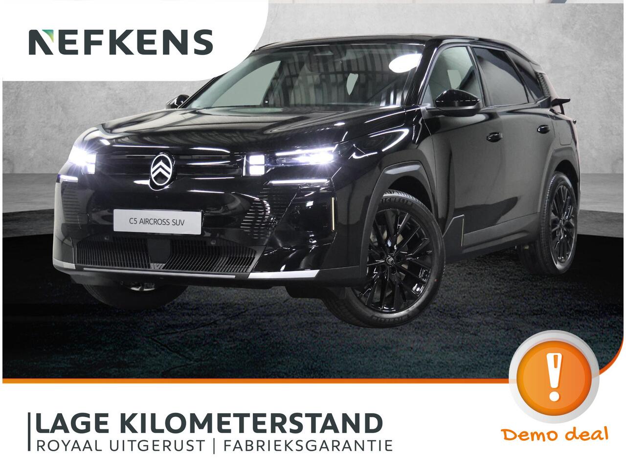 Citroen C5 Aircross Max Comfort Range 73 kWh 210PK | 1ste eigenaar | AppleCarPlay/AndroidAuto | Schuifkanteldak | Head-Up Display | Navigatie | Adaptive Cruise Control | Keyless | Stoel/Stuur/Voorruitverwarming | FULL LED | 360'Camera | Isofix | Privacy Glass |