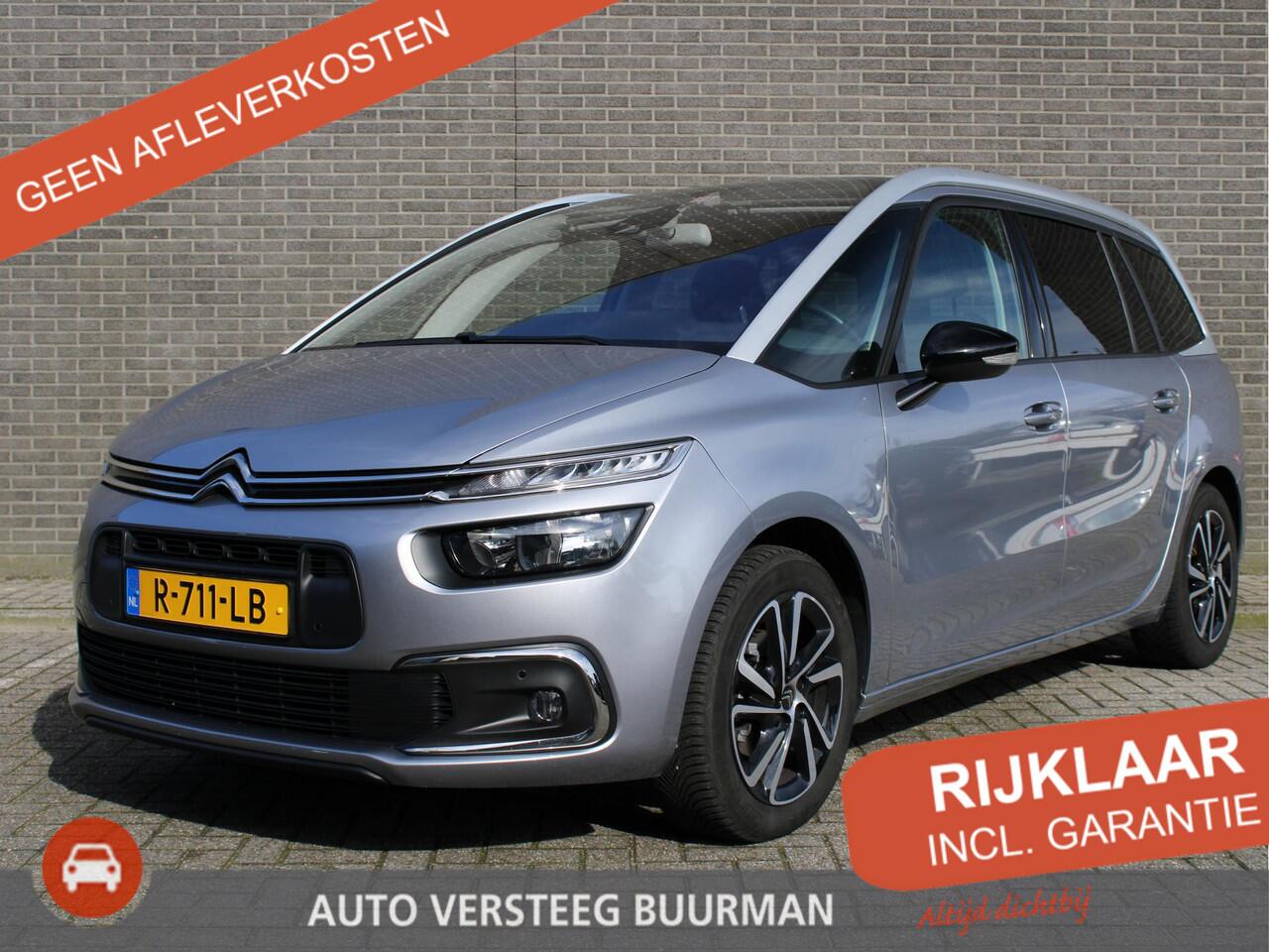 Citroen GRAND C4 PICASSO Spacetourer 1.2 PureTech Shine Automaat 7 zits Cruise/Climate control, Navigatie, Apple Carplay/Android auto, Audio/DAB, Keyless entry/Start