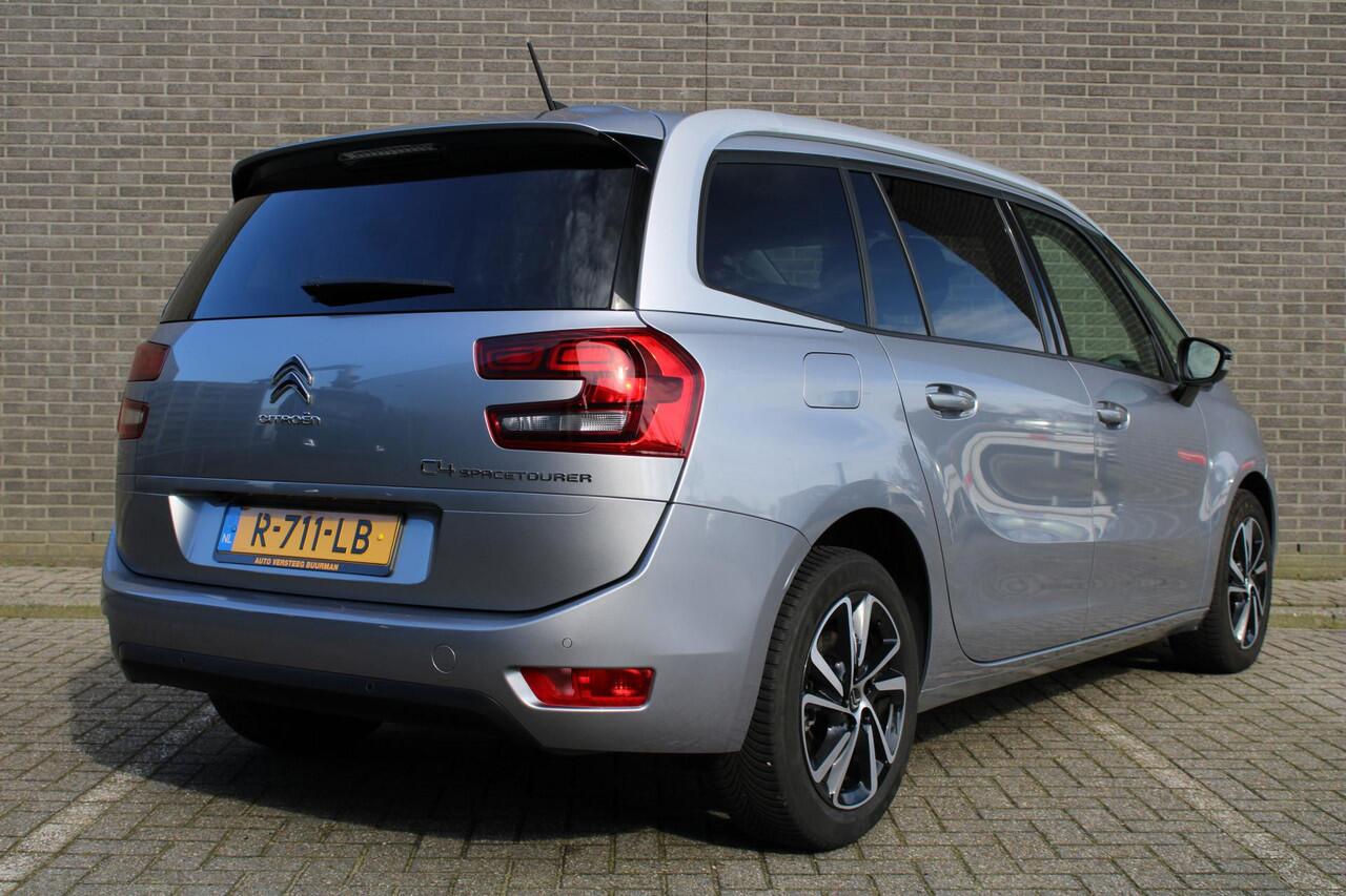 Citroen GRAND C4 PICASSO Spacetourer 1.2 PureTech Shine Automaat 7 zits Cruise/Climate control, Navigatie, Apple Carplay/Android auto, Audio/DAB, Keyless entry/Start