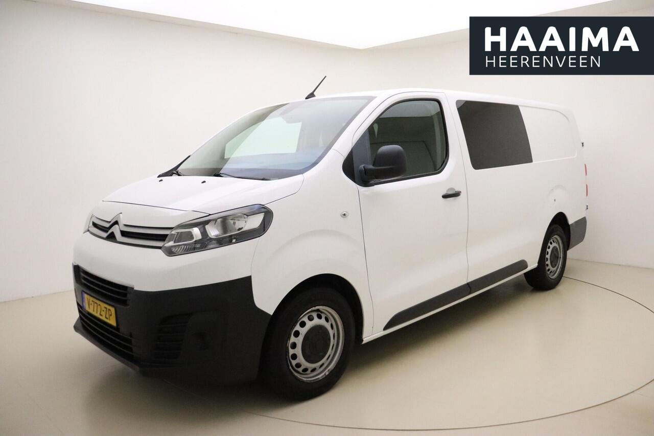 Citroen JUMPY 2.0 BlueHDI 120 HDI Dubbel Cabine Citroen Jumpy 2.0 BlueHDI 120 Club XL DC S&S | Trekhaak | 6-Zits | Lederen Bekleding | Cruise Control | Airco | Laadvloer met Lat-om-Lat