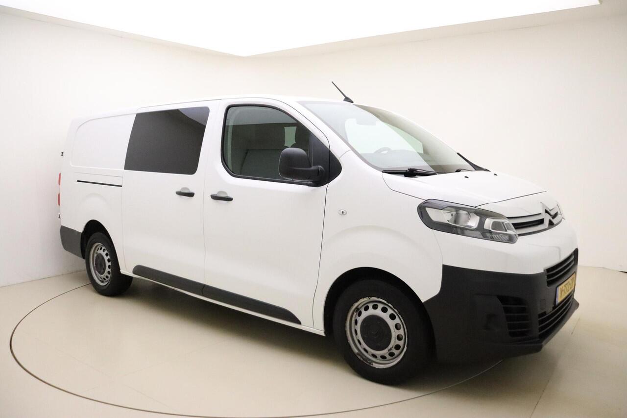 Citroen JUMPY 2.0 BlueHDI 120 HDI Dubbel Cabine Citroen Jumpy 2.0 BlueHDI 120 Club XL DC S&S | Trekhaak | 6-Zits | Lederen Bekleding | Cruise Control | Airco | Laadvloer met Lat-om-Lat