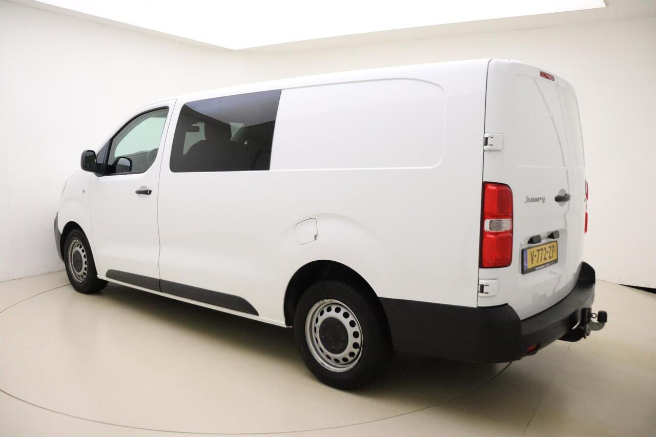 Citroen JUMPY 2.0 BlueHDI 120 HDI Dubbel Cabine Citroen Jumpy 2.0 BlueHDI 120 Club XL DC S&S | Trekhaak | 6-Zits | Lederen Bekleding | Cruise Control | Airco | Laadvloer met Lat-om-Lat