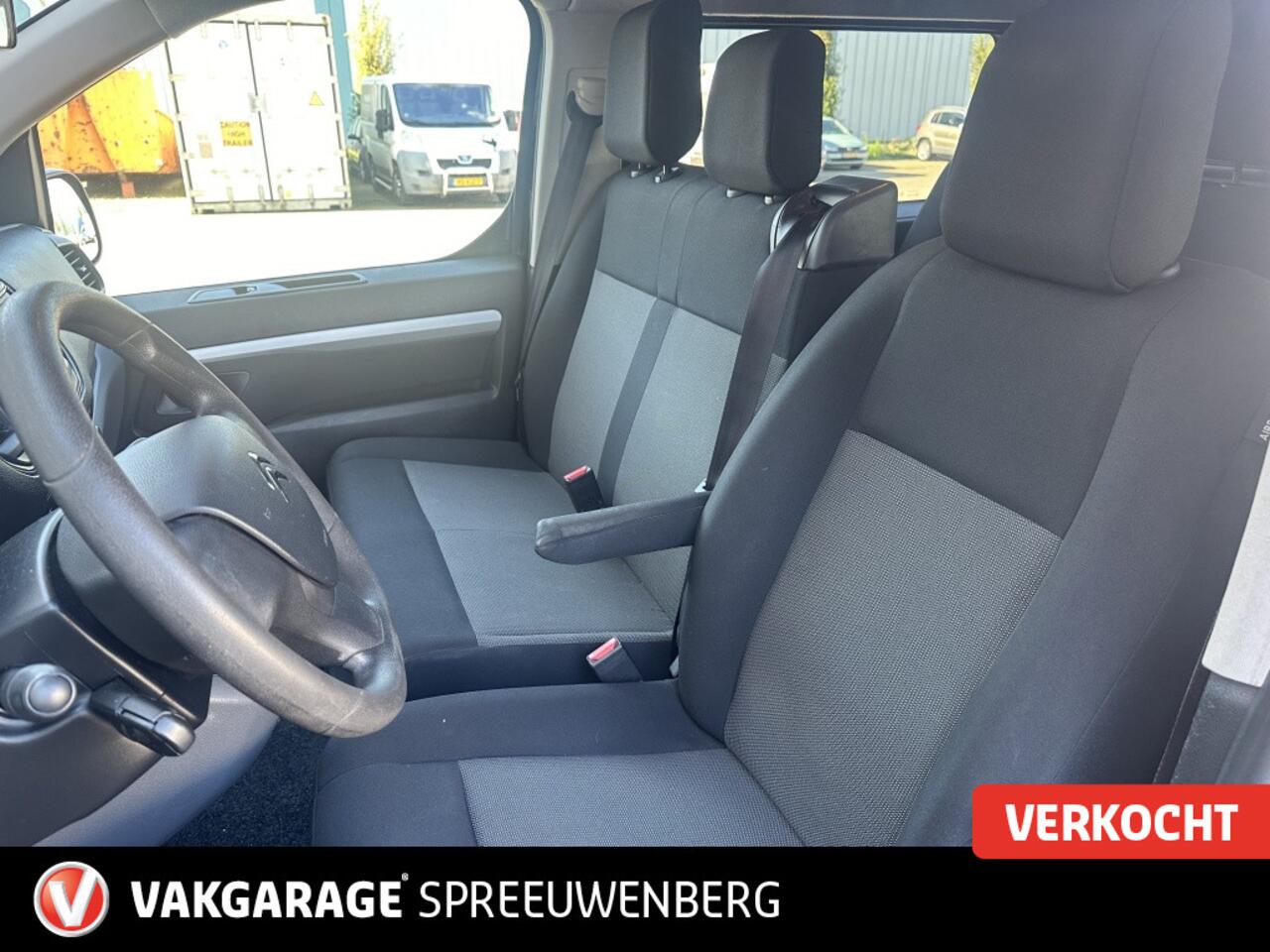 Citroen JUMPY 6.pers. 2.0 BlueHDI120, Dubbele cabine, cruise, Euro6,