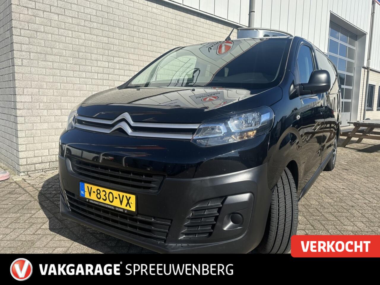 Citroen JUMPY 6.pers. 2.0 BlueHDI120, Dubbele cabine, cruise, Euro6,