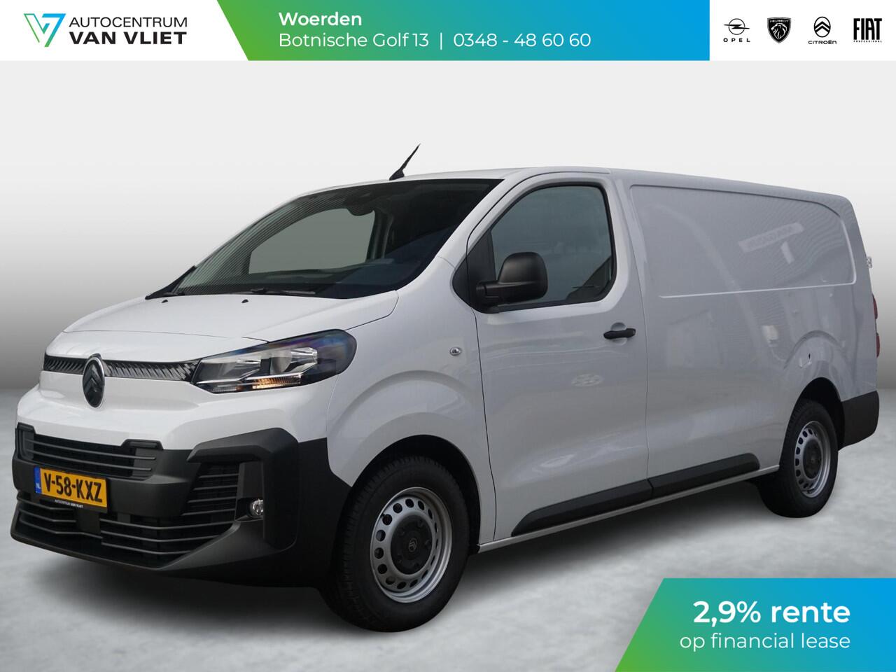 Citroen JUMPY L3 2.0D 145 Pk. | navigatie incl. Apple Carplay | laadruimtebetimmering | doorlaadluik | RIJKLAARPRIJS