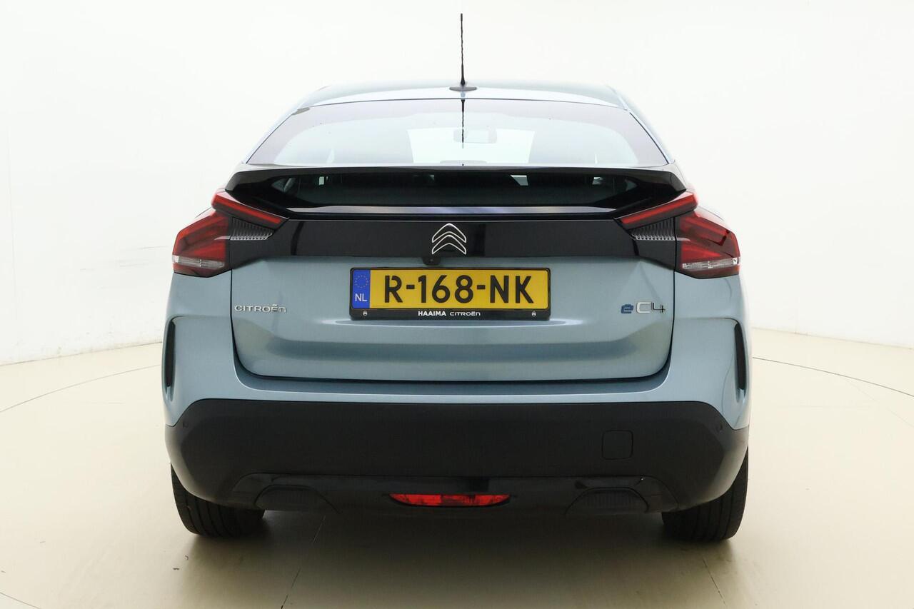 Citroen ë-C4 Feel Pack 50 kWh | Navigatie | Camera | Climate Control | 1e Eigenaar | 18'' LM Velgen | Full LED | Apple Carplay/Android Auto