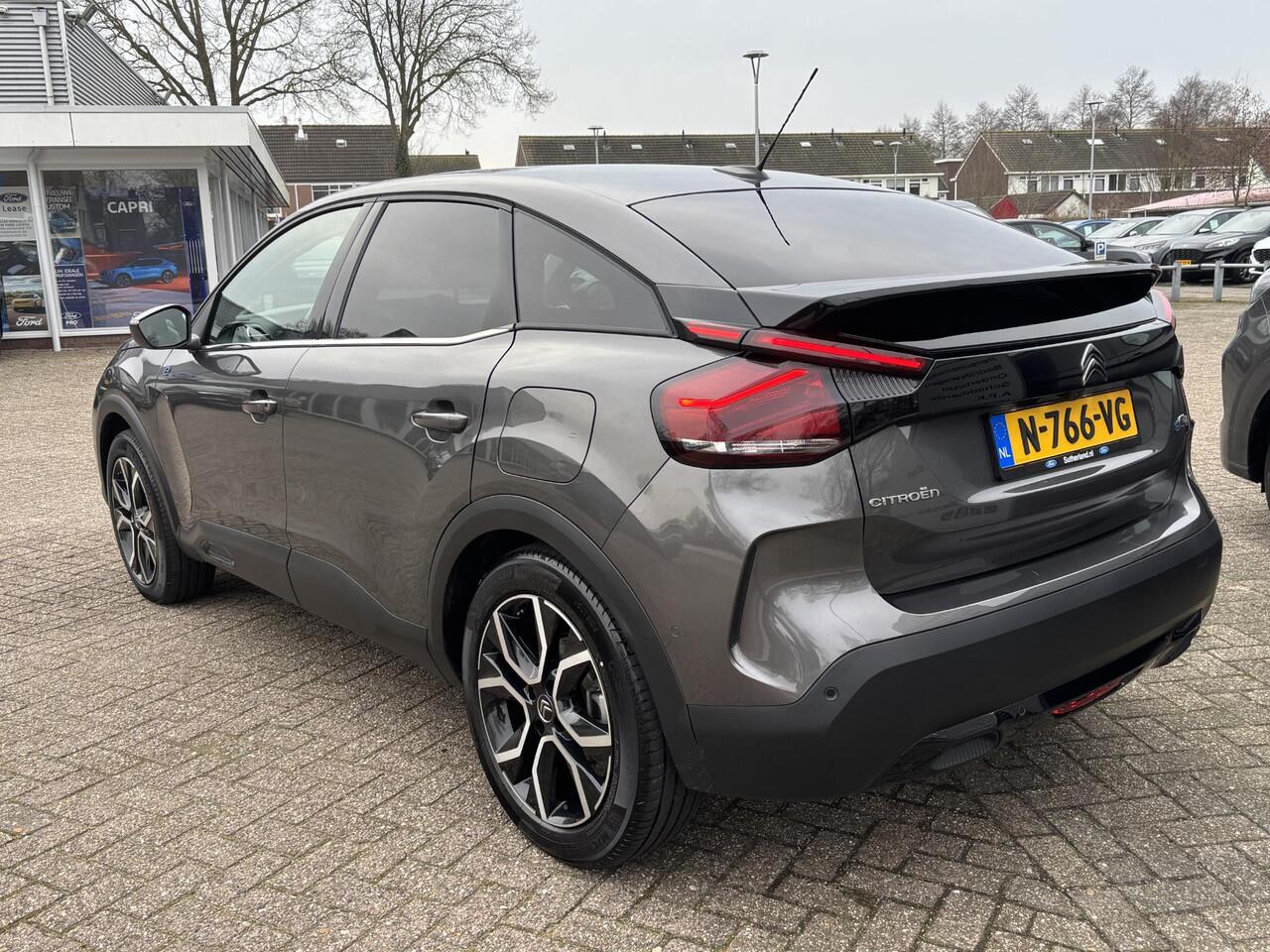 Citroen ë-C4 Shine 50 kWh 136pk Adaptieve Cruise | Head up Display | Open dak | Navigatie | Climate control | Achteruitrijcamera