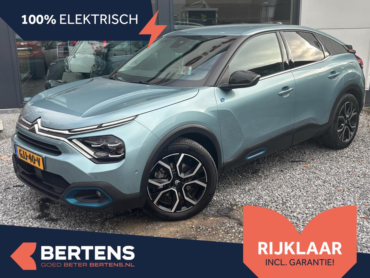 Citroen ë-C4 Shine 50 kWh | Zeer compleet! | Winterpakket | Prijs is rijklaar incl 12 maanden BOVAG garantie! |