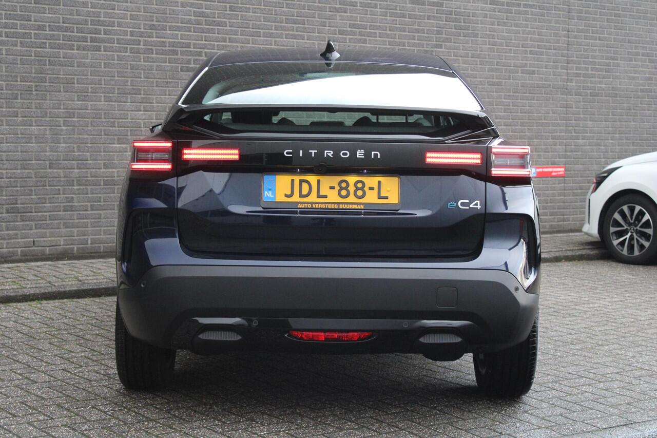 Citroen ë-C4 Business 156pk Extended range 54 kWh Applecarpl./Andr. Auto, Achteruitrijcamera, Voorruit verw., Stoel verw., CruiseControl