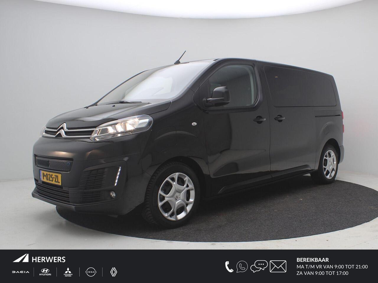 Citroen ë-SpaceTourer 50kWh Business Lounge M AUTOMAAT 3-Fase / 8-Persoons / ¤ 24.781,- excl btw / Dubbele Schuifdeur / Navigatie / Cruise Control / Parkeercamera / Actieradius WLTP 218km / CCS Laden / 360 camera / Achterstoelen uitneembaar /