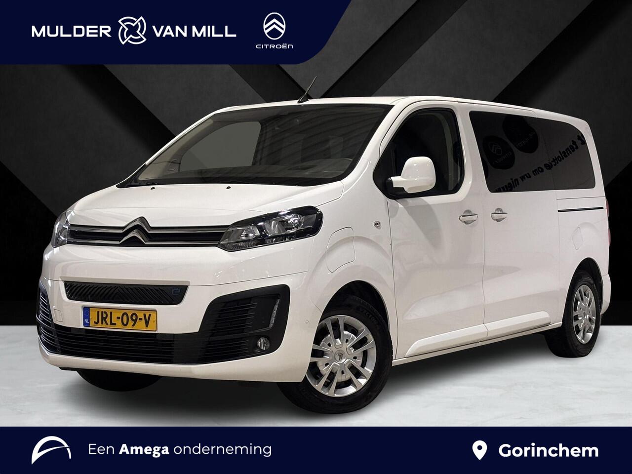Citroen ë-SpaceTourer Jumpy L2 Business Feel Pack EV 50kWh 136pk | 8-PERSOONS | NAVI | CAMERA | DODEHOEKBEW. | STOELVERW. | CLIMA | CRUISE CONTROL | PRIVACY-GLASS