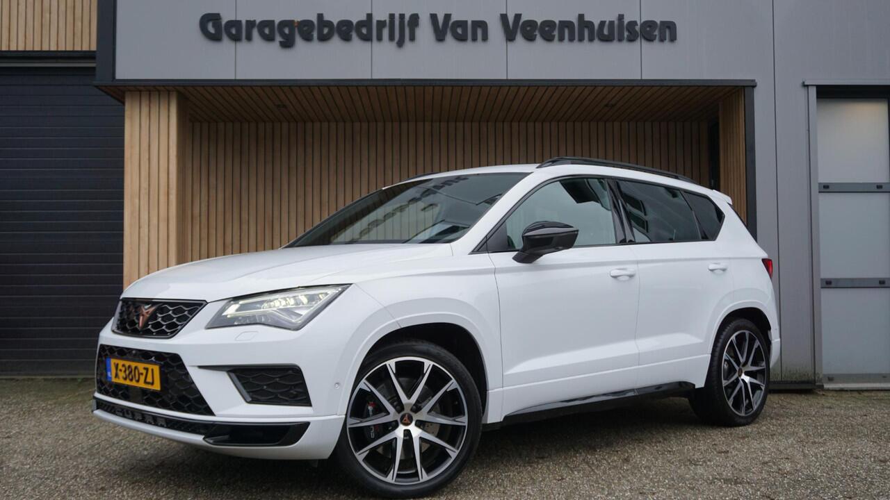 Cupra Ateca 2.0 TSI 300pk 4DRIVE Pano.Dak 360-View *Black Optik* Beats Sfeerverlichting Trekhaak 19inch LM Keyless *Complete Cupra*