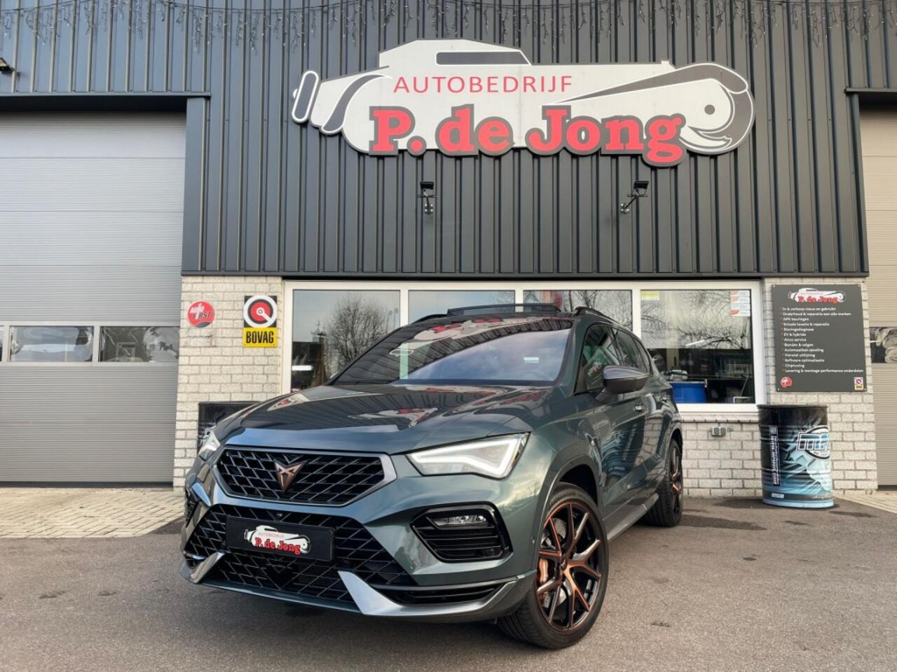Cupra Ateca 2.0 TSI VZ 300PK 4DRIVE, Brembo, Trekhaak, Pano, Speciale uitvoering!