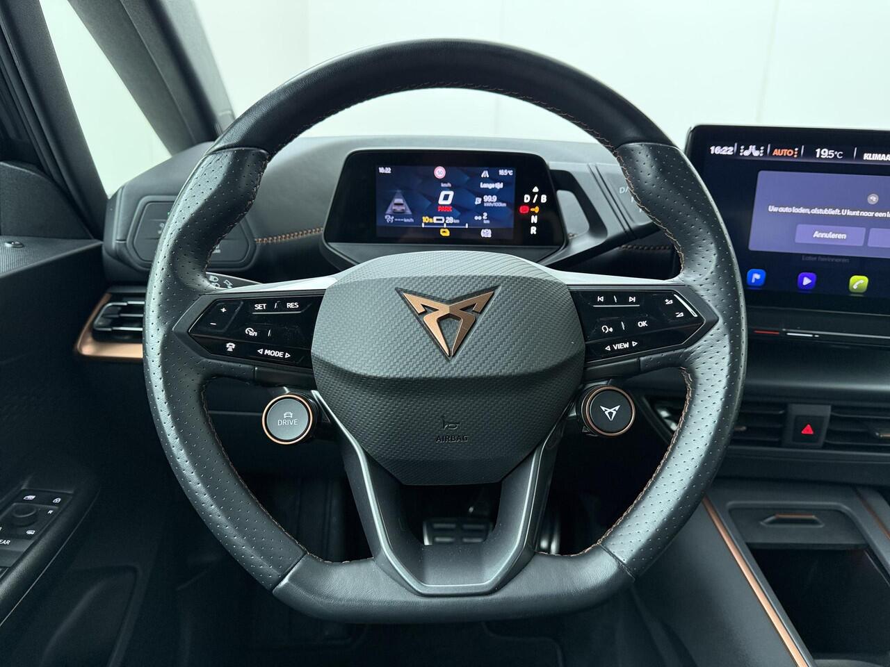 Cupra Born Adrenaline 62 kWh | 231 PK | SoH 89% | Voorstoelen verwarmd | LED verlichting | Adaptive cruise control | Apple Carplay/Android Auto |