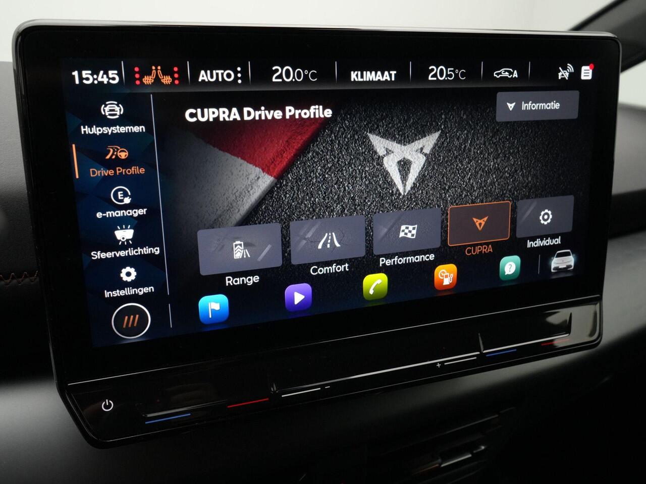 Cupra Born 82 kWh 231 pk Performance | 360 camera | Stuur-/stoelverwarming | Navigatie | Sportonderstel | 19 inch