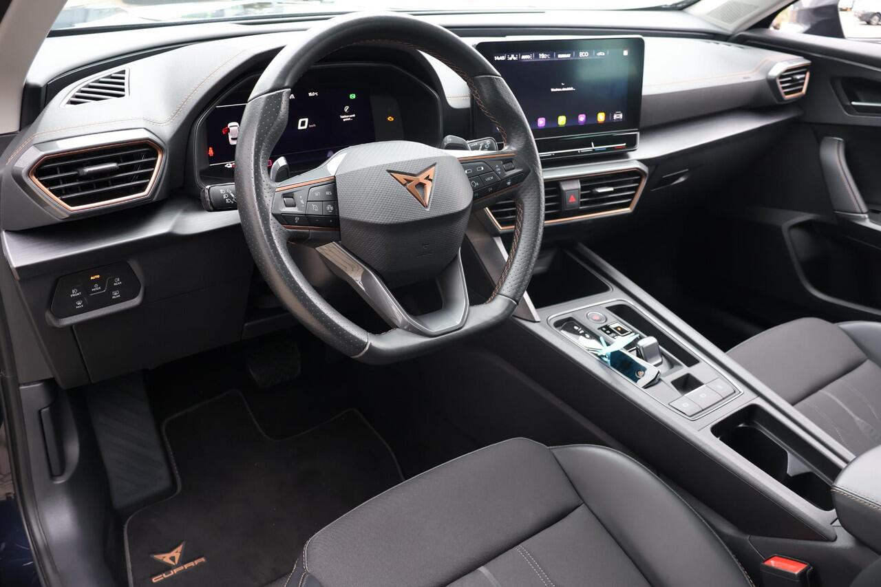 Cupra Formentor 1.4 Business Edition 204PK | 1e Eigenaar | Dealer Onderh. | BTW | 2 Laadkabels | Sfeer | Stoel/Stuur Verwarming | Full Link Activatie | Ad Cruise | Full Led | Keyless | PDC