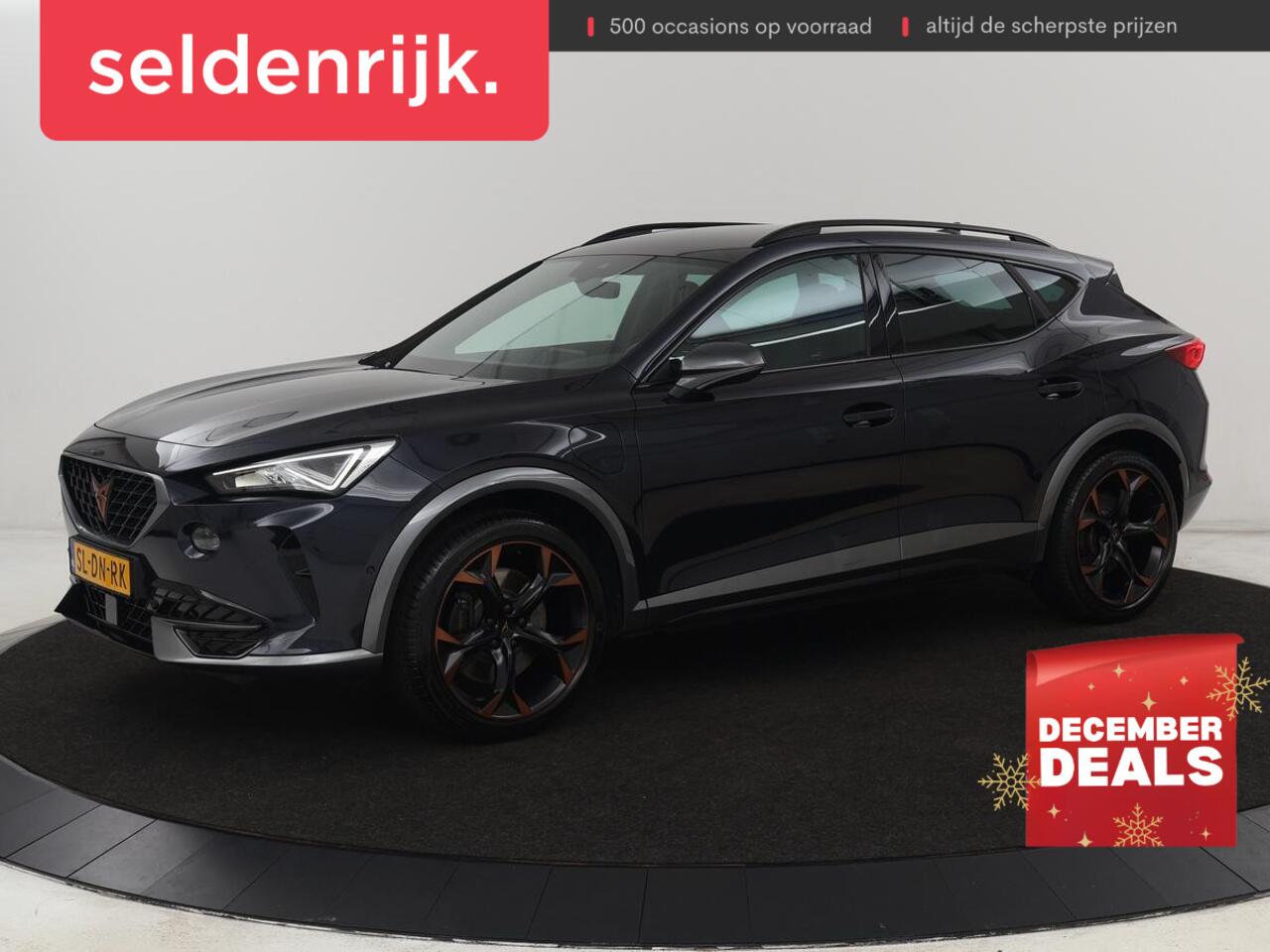 Cupra Formentor 1.4 eHybrid VZ | 245pk | Stoelverwarming | Camera | Adaptive cruise | Sfeerverlichting | Navigatie | Keyless | 19'' | Stuurverwarming | Full LED | Sportstoelen | PHEV | Plug In