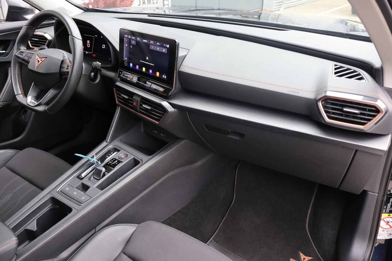 Cupra Formentor 1.4 Business Edition 204PK | 1e Eigenaar | Dealer Onderh. | BTW | 1 Laadkabel | Sfeer | Stoel/Stuur Verwarming | Full Link Activatie | Ad Cruise | Full Led | Keyless | PDC