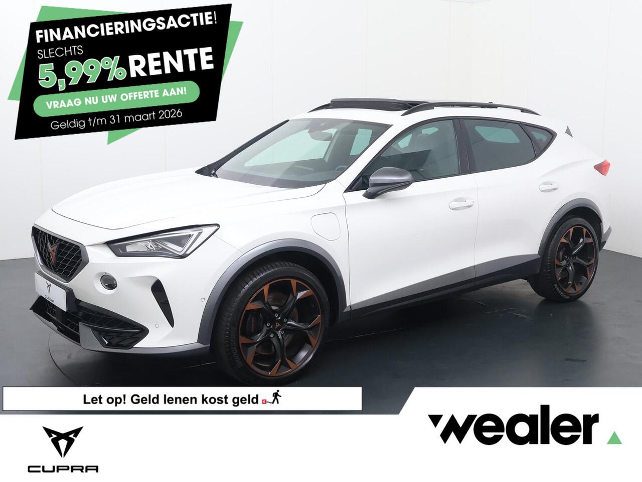 Cupra Formentor 1.4 e-Hybrid VZ Performance | 245 PK | SoH 91% | Trekhaak wegklapbaar | Panoramadak | Virtual Pedal | 19"LM velgen | Adaptive cruise control |
