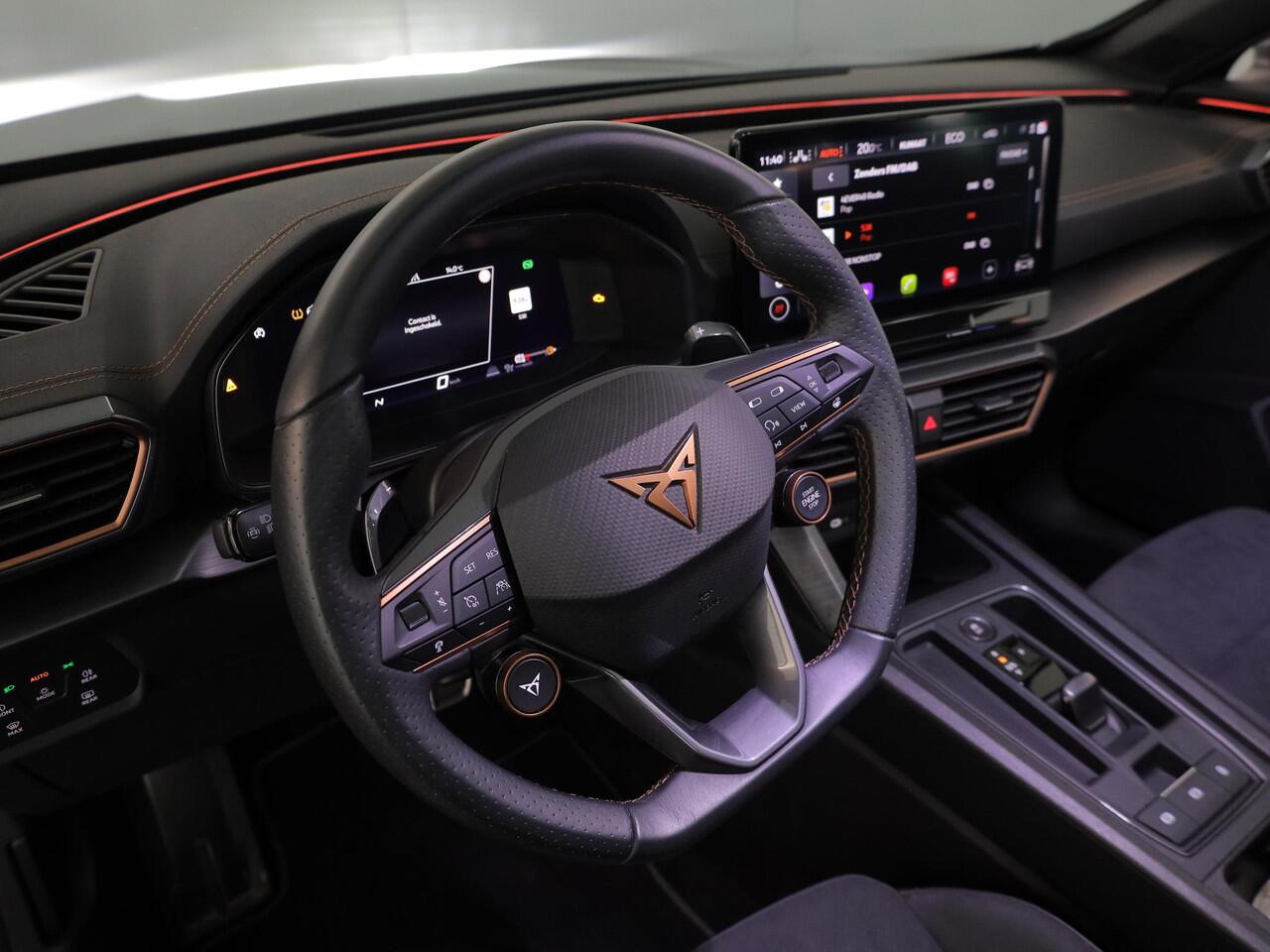 Cupra Formentor 1.4 e-Hybrid VZ Performance 245 pk Automaat (DSG) | Navigatie | Panoramadak | Parkeersensoren (Park assist) | Rondomzicht camera | Stoelverwarming | Elektr. bestuurdersstoel met geheugen |