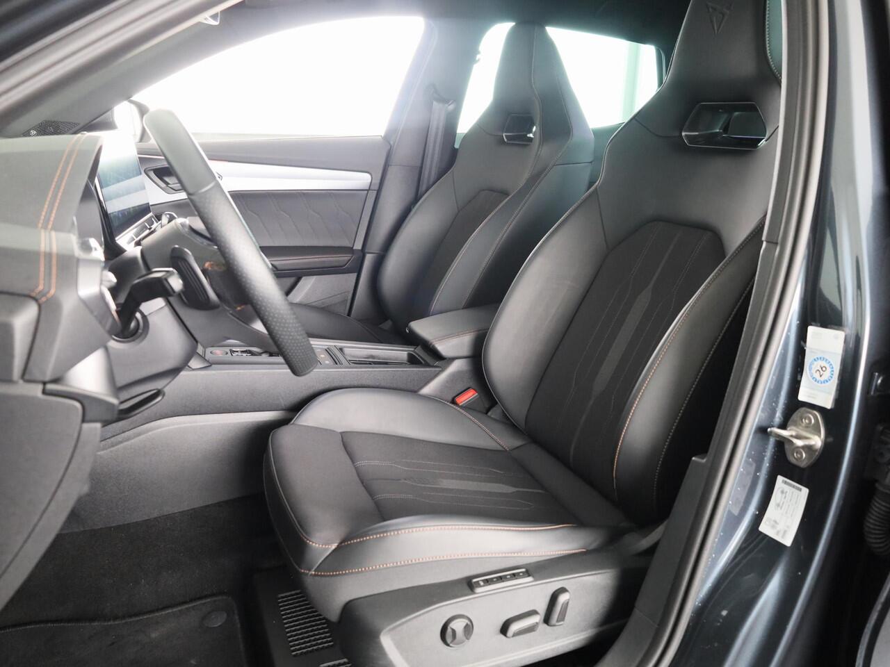 Cupra Formentor 1.4 e-Hybrid VZ Performance 245 pk Automaat (DSG) | Navigatie | Parkeersensoren (Park assist) | Rondomzicht camera | Elektr. bestuurdersstoel met geheugen | Stoelverwarming |