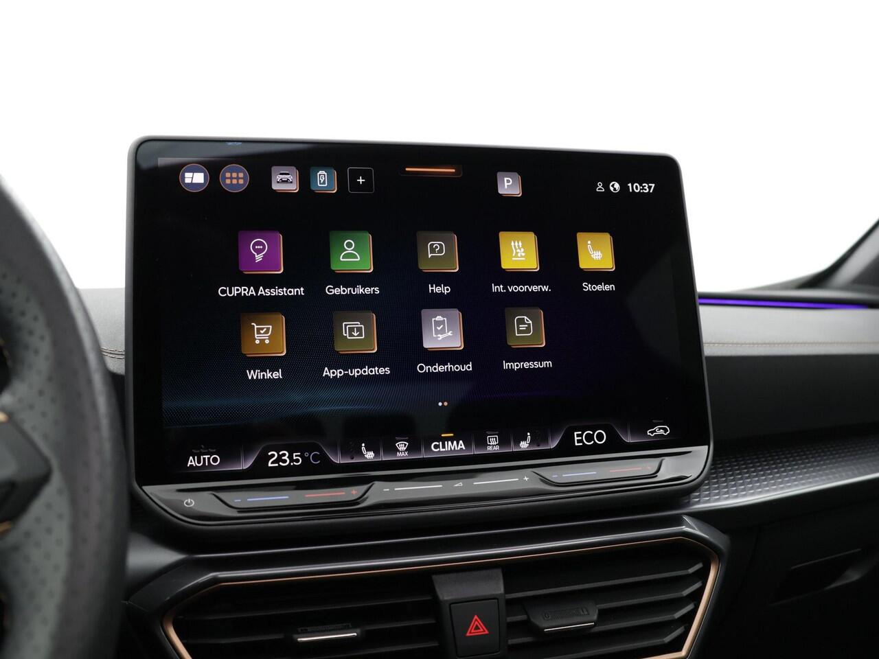 Cupra Formentor 1.5 TSI 272pk DSG e-Hybrid VZ Performance · Panoramadak · 360 Camera · Dodehoek Detectie · Elek. Voorstoel · Sennheiser Audio · 19'' Inch · Garantie t/m 08-04-2027