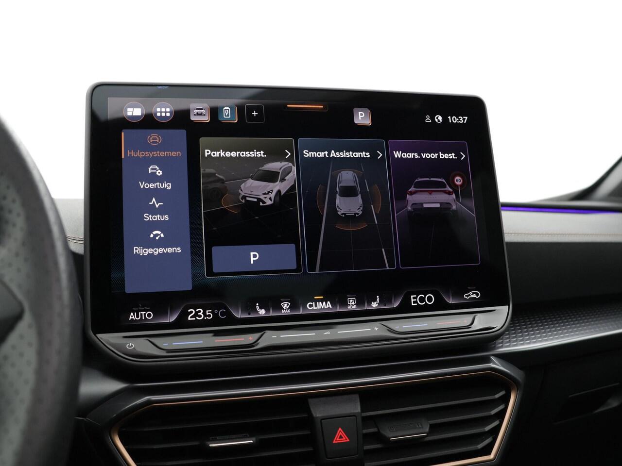 Cupra Formentor 1.5 TSI 272pk DSG e-Hybrid VZ Performance · Panoramadak · 360 Camera · Dodehoek Detectie · Elek. Voorstoel · Sennheiser Audio · 19'' Inch · Garantie t/m 08-04-2027