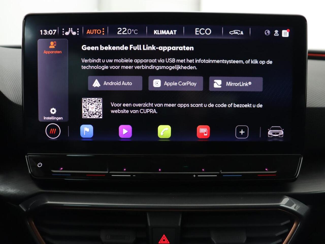 Cupra Leon 1.4 e-Hybrid | Stoelverwarming | Camera | Carplay | Sfeerverlichting | Navigatie | Full LED | Sportstoelen | Half leder | PHEV | Plug In