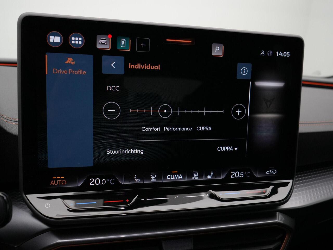 Cupra Leon 1.5 TSI 272 pk DSG e-Hybrid VZ Performance | Leder/alcantara | Geheugenstoel | Sennheiser | Adaptief sportonderstel | Matrix LED