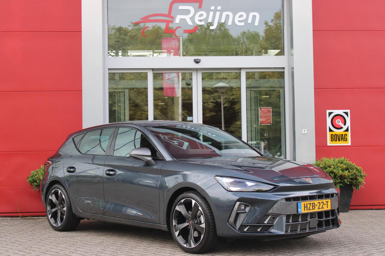 Cupra Leon 1.5 eTSI 150PK BUSINESS EDITION | NIEUW MODEL! | LED MATRIX KOPLAMPEN | DRAADLOZE APPLE CARPLAY/ANDROID AUTO | NAVIGATIE | ACHTERUITRIJ CAMERA | 18" LICHTMETALEN VELGEN "GARBI" | DRAADLOZE TELEFOONLADER | STOEL/STUUR VERWARMING | 12,9" INFORTAINMENT SYST