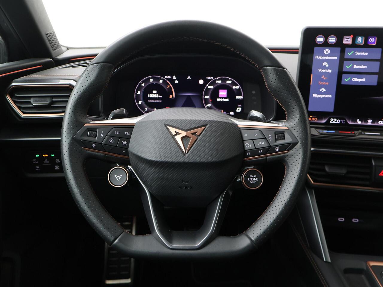 Cupra Leon 1.5 TSI e-Hybrid VZ Performance | 272 PK | SoH 100% | Panoramadak | Matrix LED koplampen | Adaptive cruise control | Sennheiser audio |