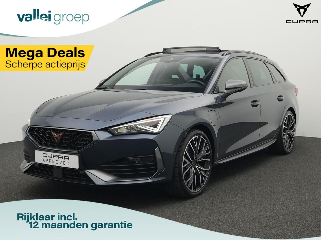 Cupra Leon Sportstourer 1.4 e-Hybrid 245 pk VZ Performance | Panoramadak | Adaptieve onderstelregeling (DCC) | Multifunctioneel CUPRA stuurwiel | Sportonderstel | Adaptive Cruise | 19 inch
