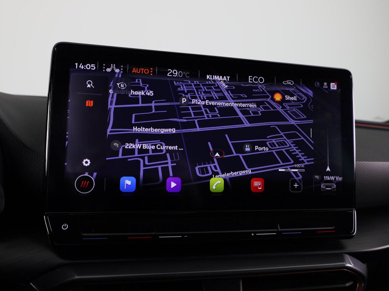 Cupra Leon Sportstourer 1.4 TSI eHybrid PHEV FR Business Intense 204 pk Automaat (DSG) | Navigatie | Parkeersensoren achter | Autom. airco (3 zones) | Stoelverwarming | Keyless |