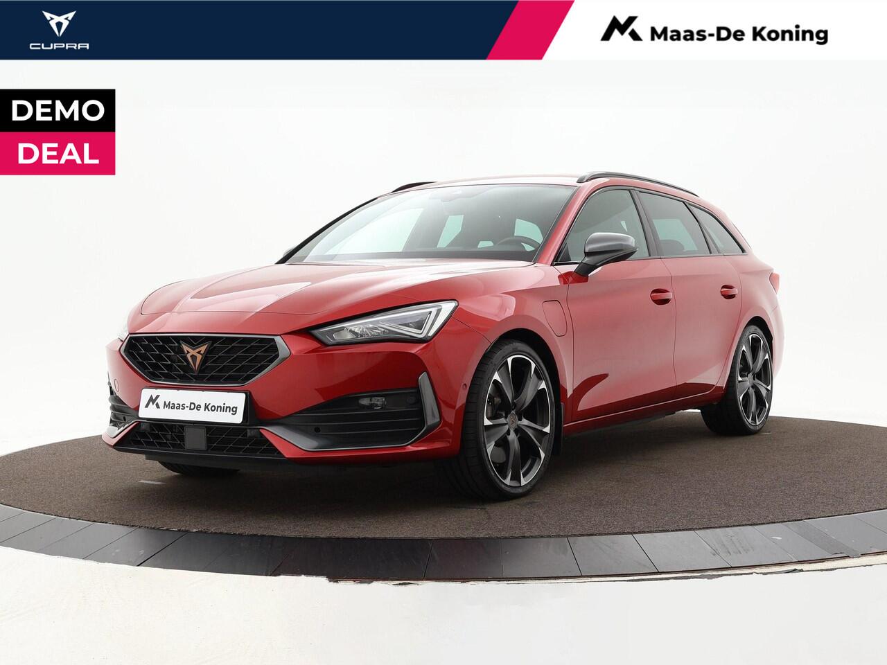 Cupra Leon Sportstourer 1.4 245pk DSG e-Hybrid VZ Performance · Camera · Elek. Trekhaak · Keyless · Apple/Android Car Play · Dodehoek Detectie · Stoel &Stuurverwarming · 19'' Inch · Garantie t/m 18-01-2027 of 90.000km