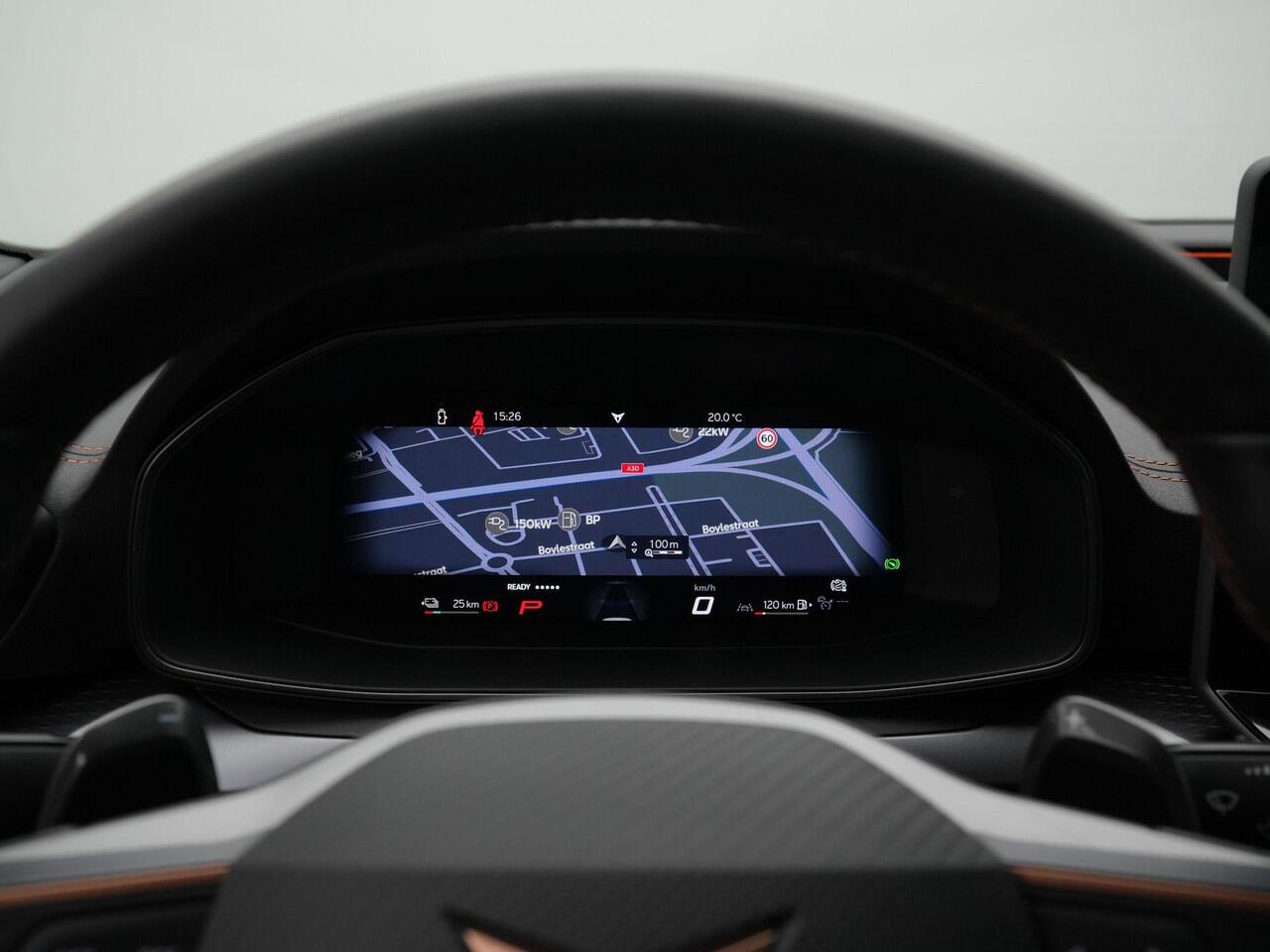 Cupra Leon Sportstourer 1.5 TSI e-Hybrid 272 pk VZ Performance | Trekhaak | Adaptieve onderstelregeling (DCC) | Kuipstoelen | CUPRA-stuur met startknop | Sennheiser geluid | Achteruitrijcamera | 19 inch