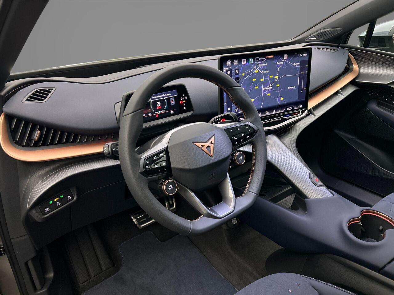 Cupra Tavascan Adrenaline 286pk Automaat Panoramadak, Adaptive cruise control, 360 camera, Achteruitrijcamera, LED matrix koplampen, Elektrische achterklep, Stuurwiel verwarmd