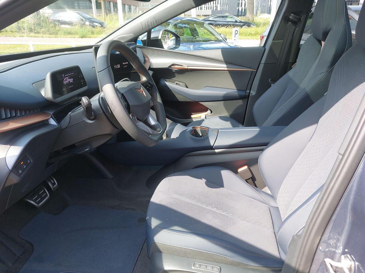 Cupra Tavascan 286pk Adrenaline 82 kWh · Panoramadak · 360 Camera · Park Assist · Keyless · Elek. Voorstoelen · Head-Up · Sennheisser Audio · 21'' Inch ·