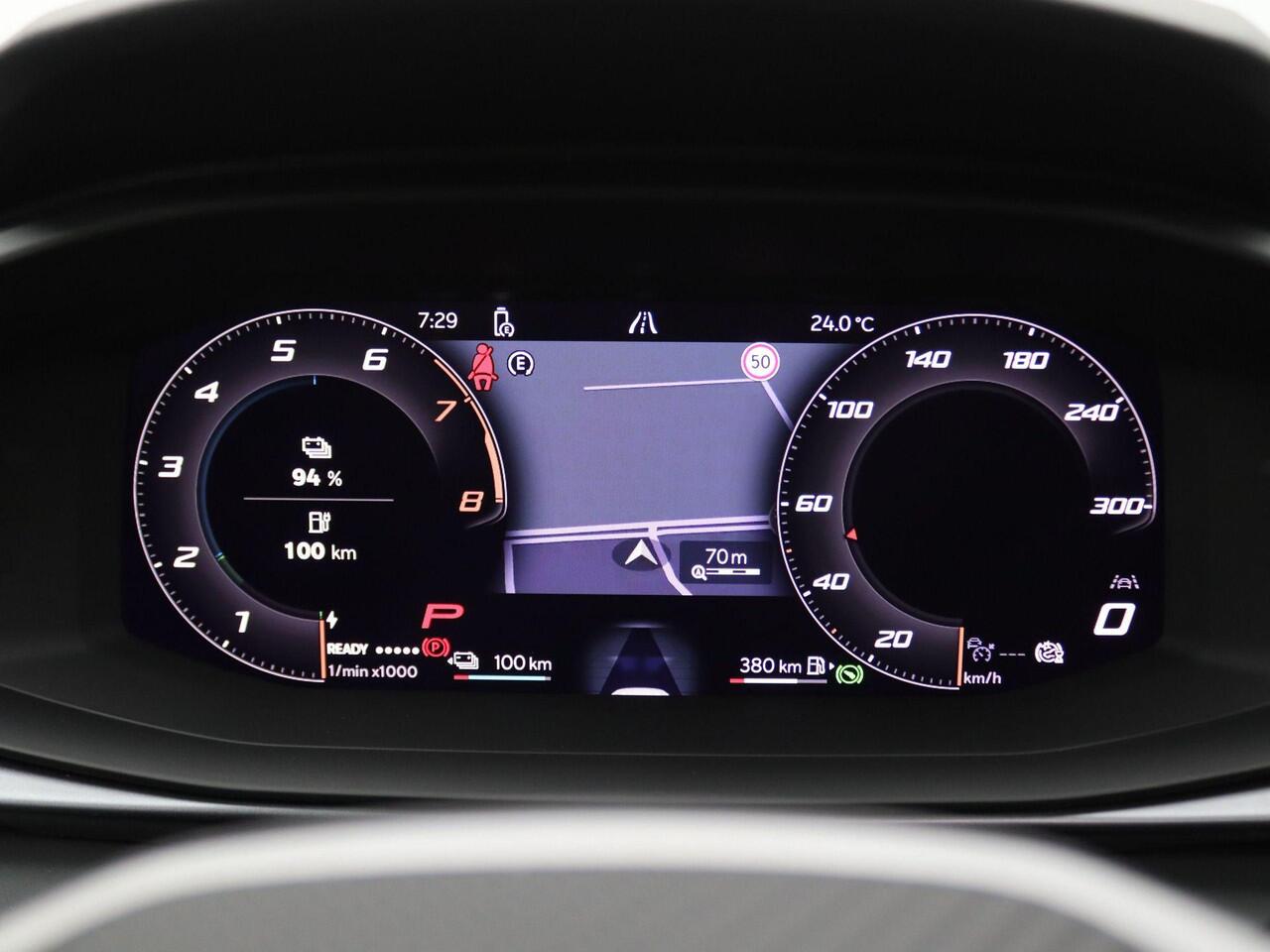 Cupra Terramar 1.5 TSI e-Hybrid VZ Performance 272PK DSG matrix led, trekhaak, Sennheiser audio, 360gr. camera, head-up display, alarm, schuif-kanteldak, winterpakket, adaptive cruise met travel assist, side assist, virtual pedal, keyless, 20" lichtmetaal