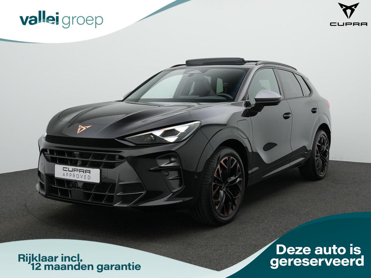 Cupra Terramar 1.5 TSI e-Hybrid 272 pk DSG VZ Performance | Panoramadak | Trekhaak | Leder/Suede | Sennheiser | Geheugenstoel | Matrix LED | Adaptief onderstel | Rondomzicht camera