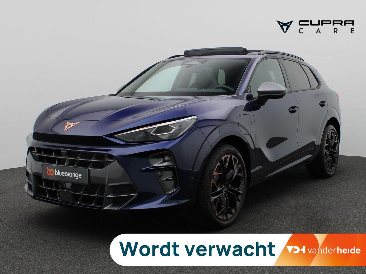 Cupra Terramar 1.5 TSI e-Hybrid VZ Performance 272PK DSG matrix led, trekhaak, Sennheiser audio, 360gr. camera, head-up display, alarm, schuif-kanteldak, winterpakket, adaptive cruise met travel assist, side assist, virtual pedal, keyless, 20" lichtmetaal