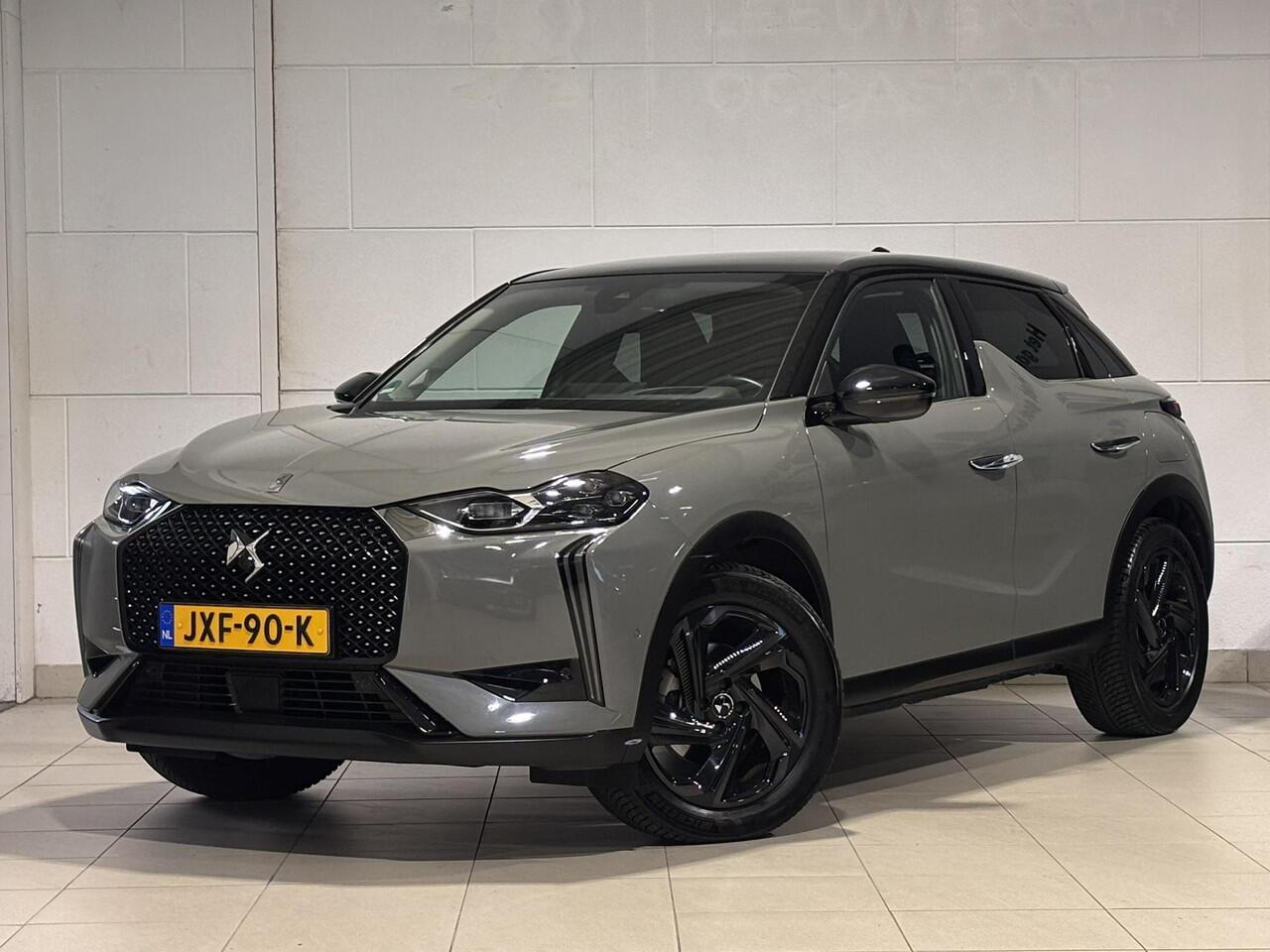 DS DS 3 e-Tense Opéra+ EV 54kWh 156pk | NAPPA LEDER | STOELMASSAGE | 360° CAMERA | HEAD-UP | KEYLESS ENTRY | ADAPTIVE CRUISE | STOELVERW. | DODEHOEKBEW. | NAVI |