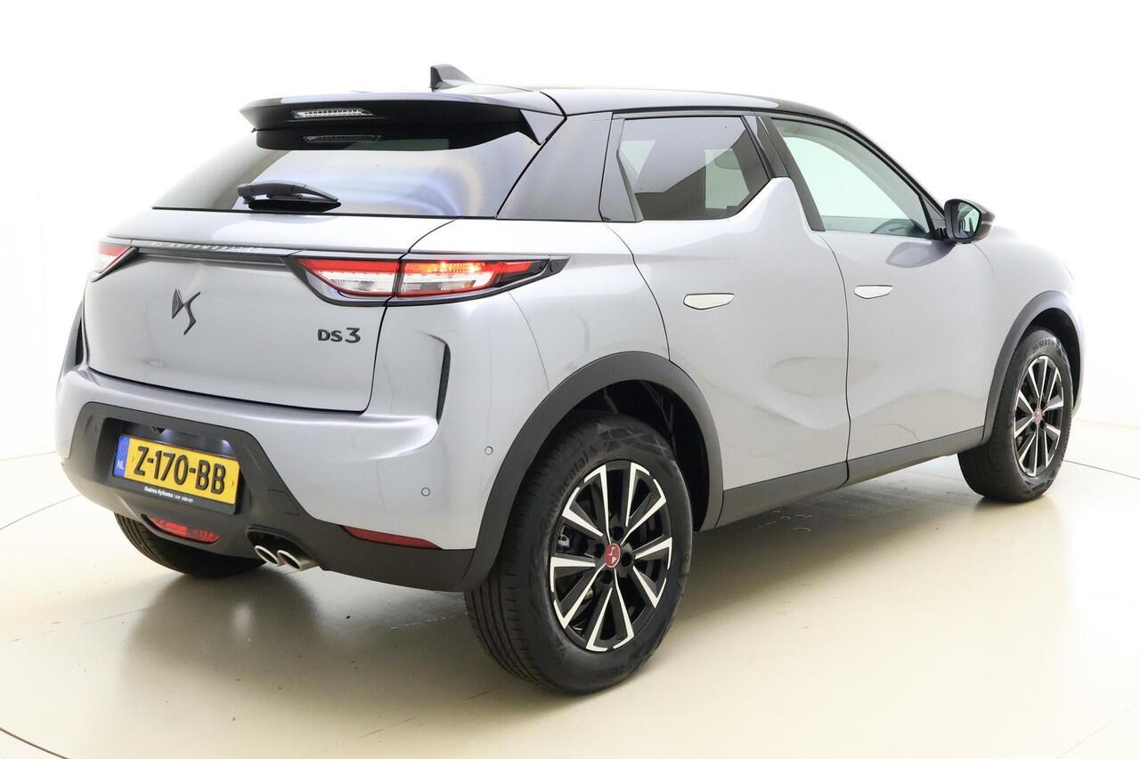 DS DS 3 1.2 PureTech 130pk Performance Line | Automaat | Navigatie | Keyless | Camera | Zwart dak | Climate control | Lichtmetalen velgen