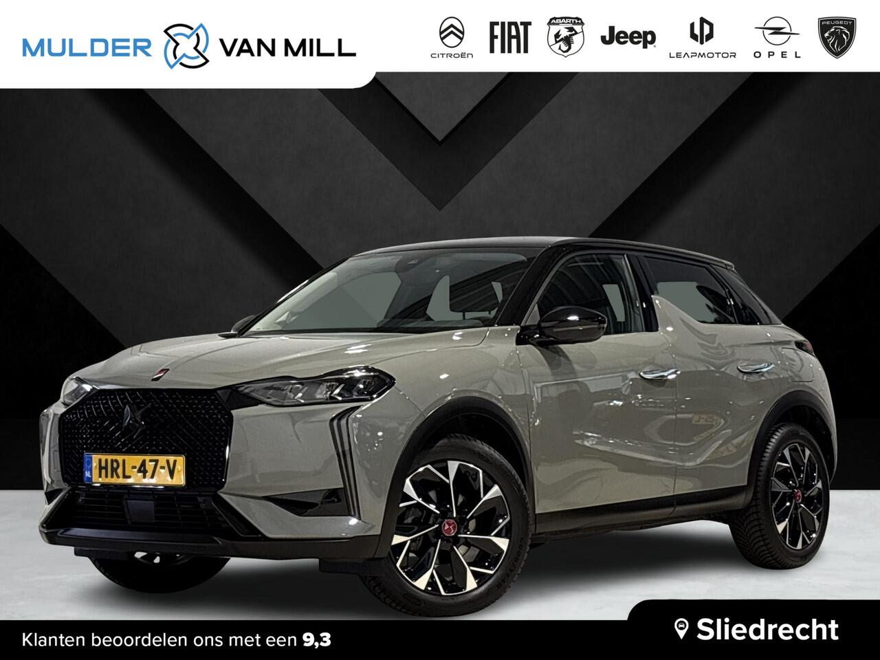 DS DS 3 Performance Line 1.2 Turbo 130pk EAT8 | SMART KEYLESS | PACK STYLE | STOELVERW. | TWO-TONE | 18" LM-VELGEN | DAB+ | DRAADLOOS APPLE CARPLAY/ANDROID AUTO