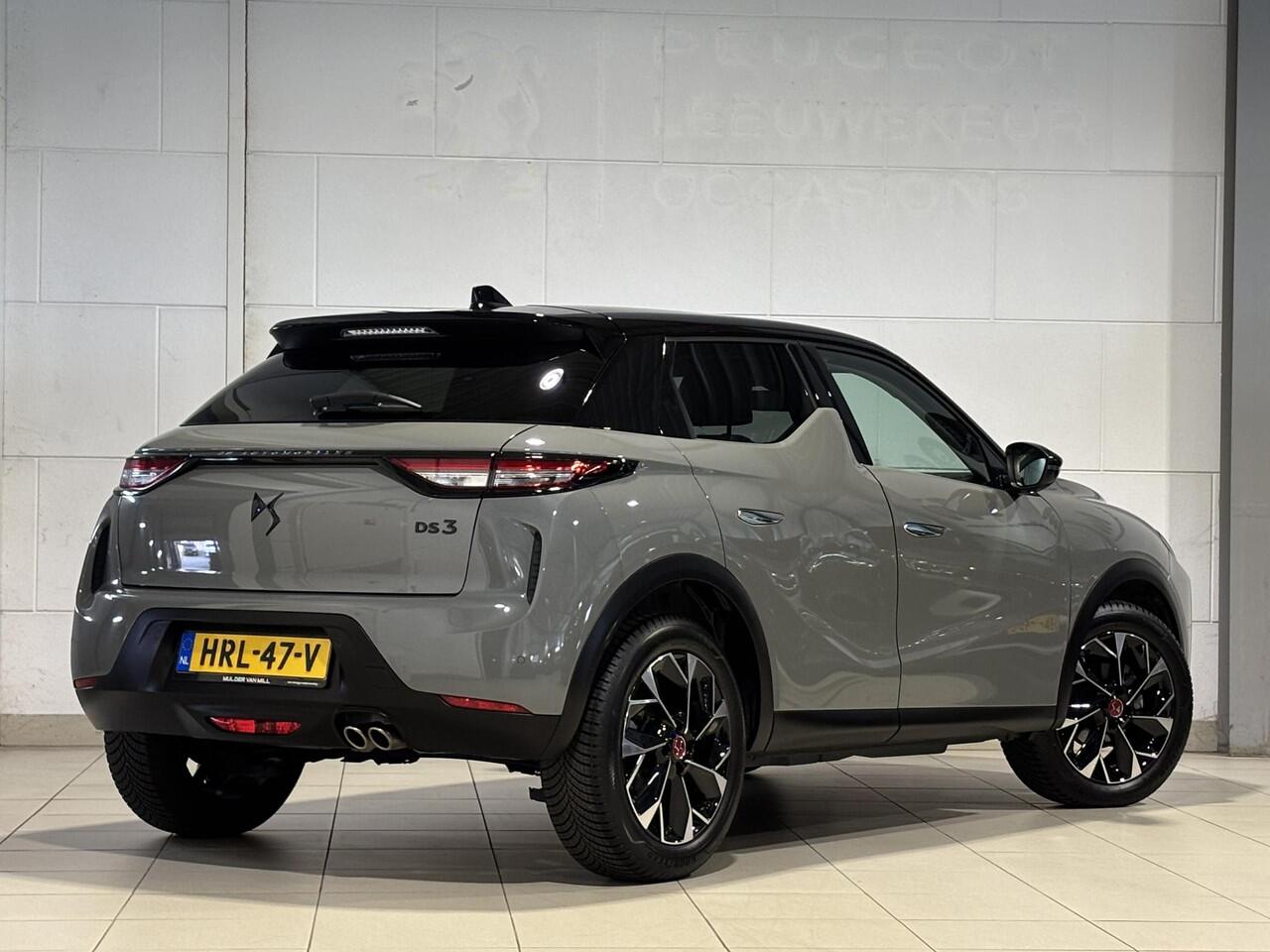 DS DS 3 Performance Line 1.2 Turbo 130pk EAT8 | SMART KEYLESS | PACK STYLE | STOELVERW. | TWO-TONE | 18" LM-VELGEN | DAB+ | DRAADLOOS APPLE CARPLAY/ANDROID AUTO