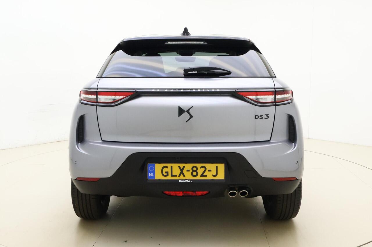 DS DS 3 1.2 PureTech Performance Line | 130 pk AUTOMAAT | Dodehoek Detectie | HUD | Apple Carplay & Android Auto Draadloos | Adaptief Cruise Control | Parkeer Sensoren Rondom |