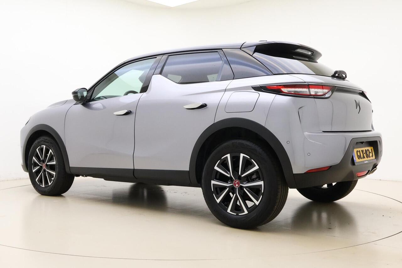 DS DS 3 1.2 PureTech Performance Line | 130 pk AUTOMAAT | Dodehoek Detectie | HUD | Apple Carplay & Android Auto Draadloos | Adaptief Cruise Control | Parkeer Sensoren Rondom |