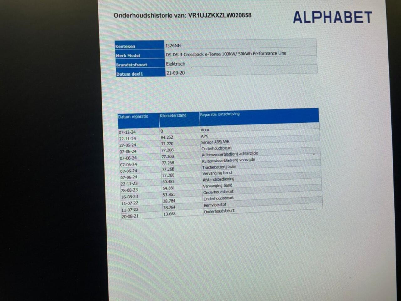 DS DS 3 CROSSBACK E-Tense Business 50 kWh - Carplay, Navi, Cruise, SOH 88,8%