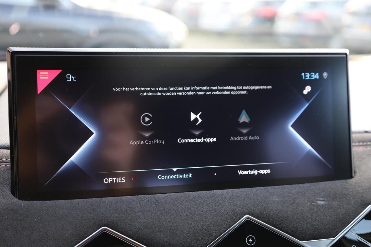 DS DS 3 CROSSBACK E-Tense Performance Line 50 kWh LEER/ALCANTARA CARPLAY 360-CAMERA DAB CRUISE CLIMA NAVI VOICE KEYLESS 2XPDC 18''LMV NAP