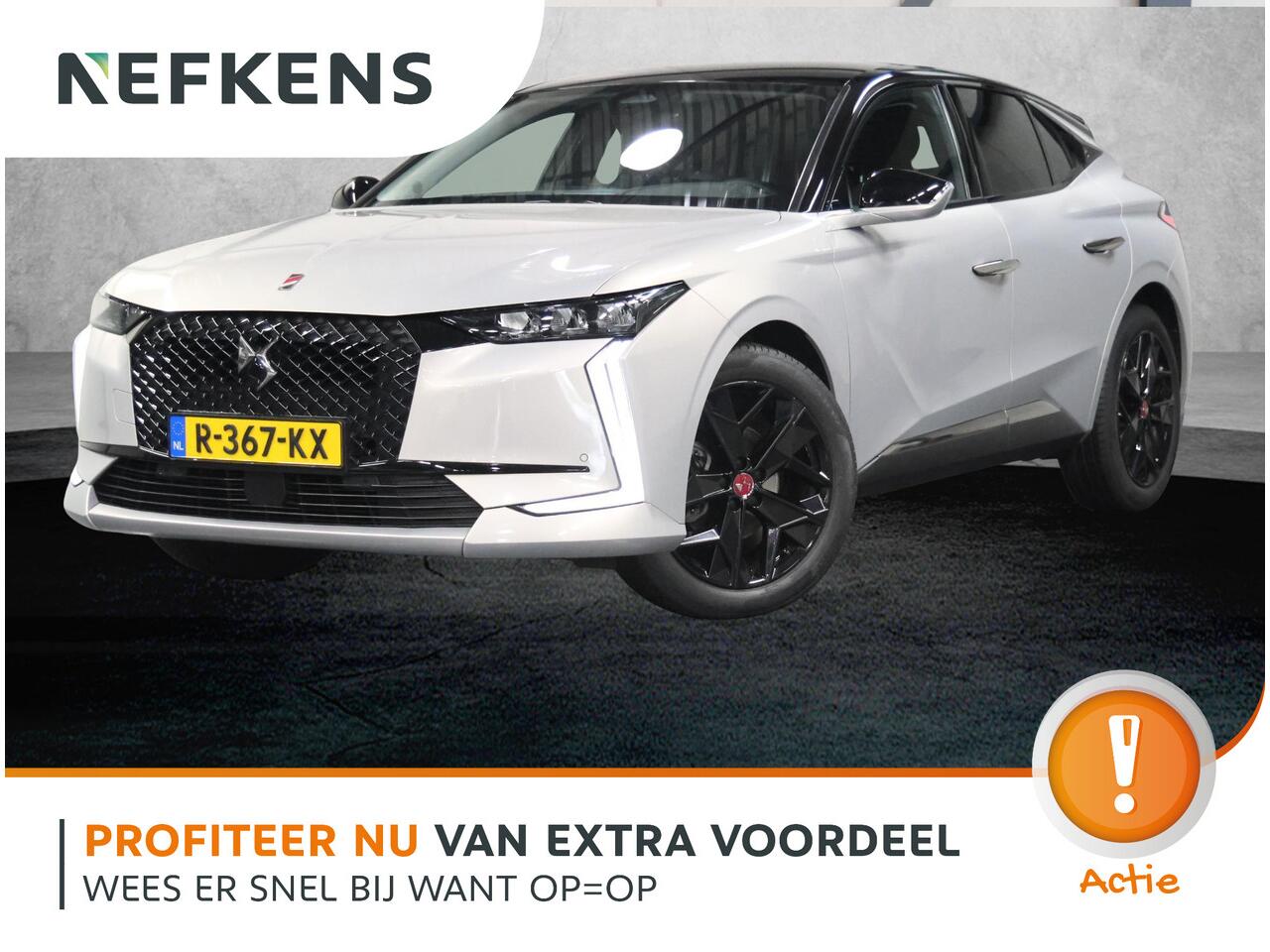 DS DS 4 Performance Line 130PK Automaat | Navigatie | Achteruitrijcamera | Parkeersensoren Voor en Achter | Alcantara Bekleding | Verwarmd Comfortstoelen | LED Koplampen | Keyless Entry/Start | 19" Lichtmetalen Velgen | Apple Carplay/Android Auto |